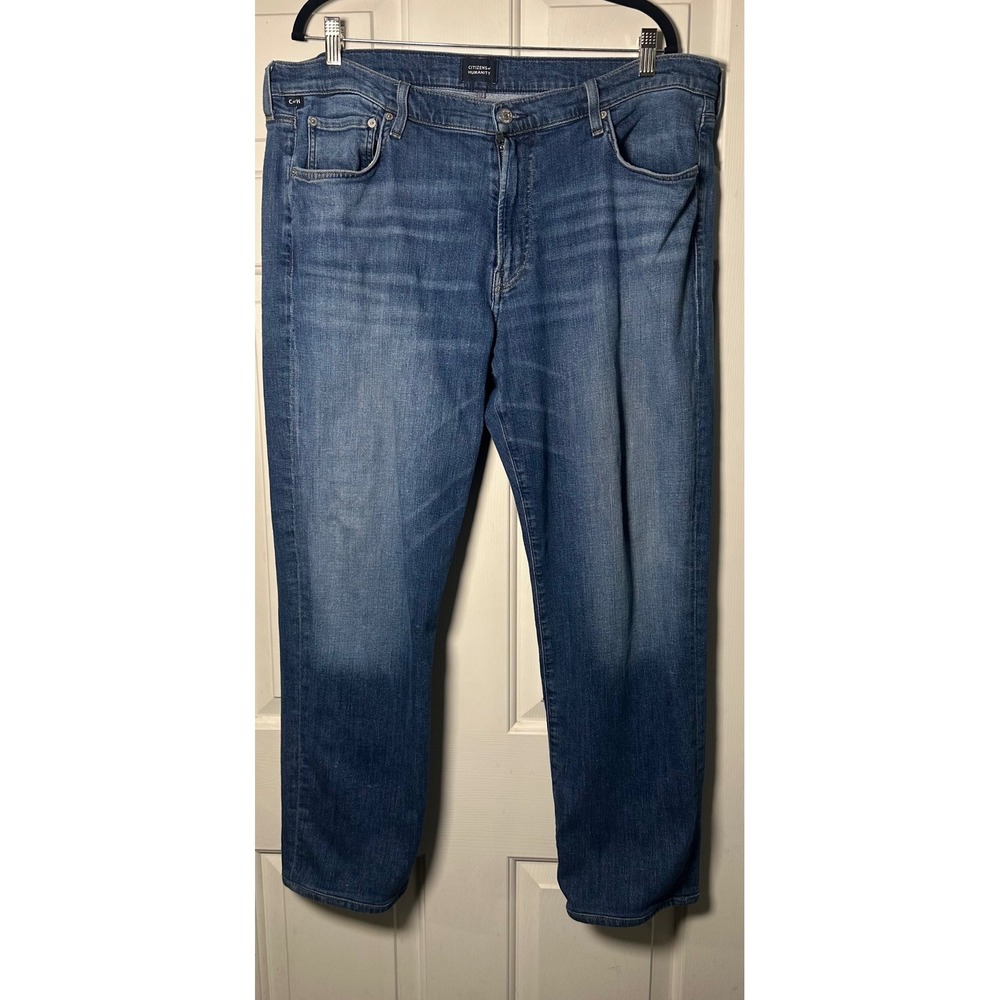 Citizens of Humanity The Elijah Mens Blue Wash Straight Leg Jeans Size 38x30‎